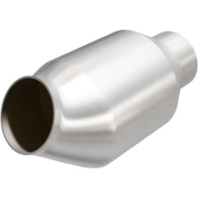 Load image into Gallery viewer, MagnaFlow Universal Catalytic Converter 3 IN C/A Met. Spun - 59979