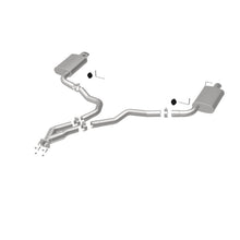 Load image into Gallery viewer, MagnaFlow 75-79 Chevy Corvette V8 5.7L Dual Split Rear Exit Stainless Cat-Back Perf Exhaust - 16710