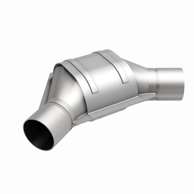 MagnaFlow Universal Catalytic Converter 2.50inch Angled Inlet/Outlet - 99186HM