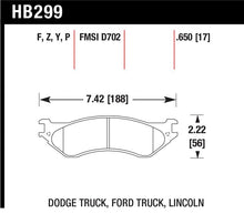 Load image into Gallery viewer, Hawk Performance Ceramic Street Brake Pads - HB299Z.650