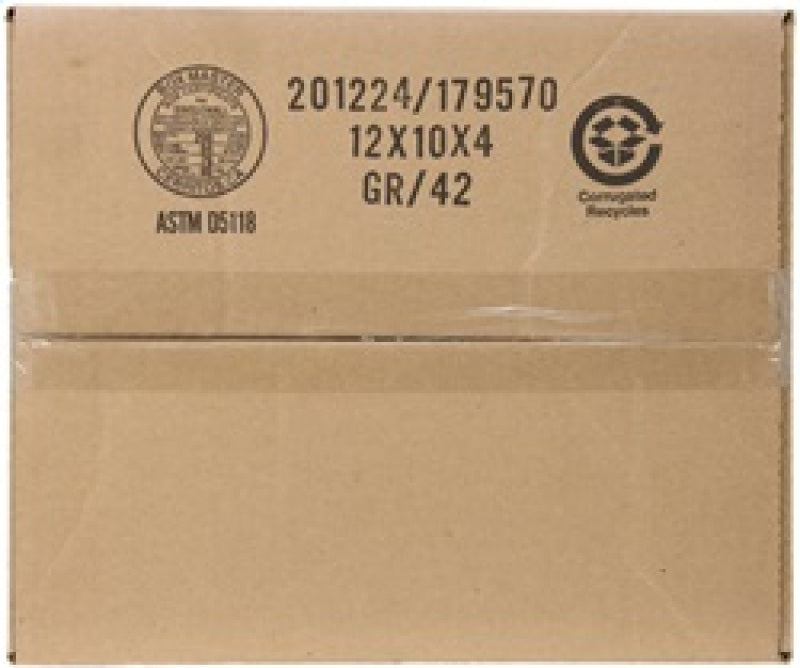 K&N Universal Plenum 11.89in L x 9in Dia x 4.75in H - Black - 85-1060