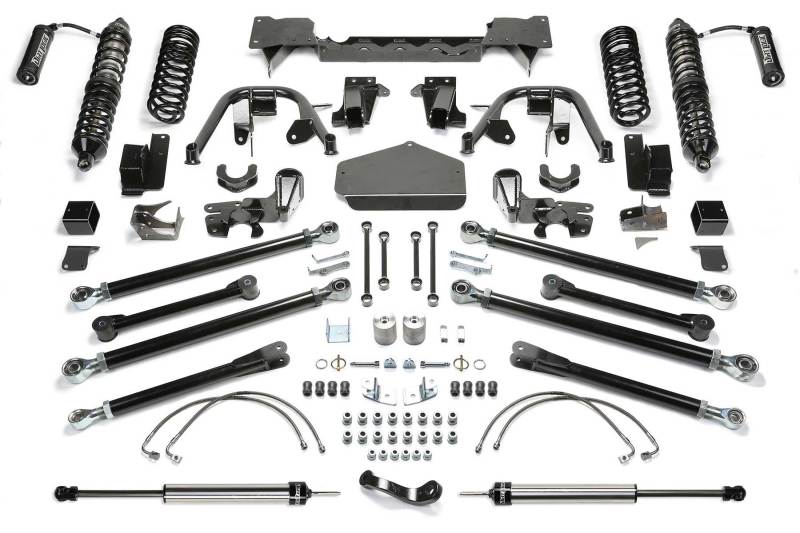 Fabtech 07-18 Jeep JK 4-Door 3in Crawler C/O w/Dlss 2.5 C/O Resi & Rr Dlss - K4065DL