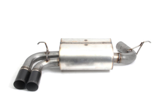 Dinan 17-20 BMW 330i/430i (F30/F31/F32/F33/F36) Free Flow Axleback Exhaust System - Black Tips - D660-0069-BLK