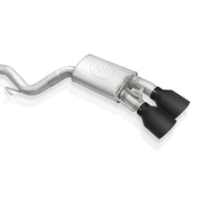 Load image into Gallery viewer, Stainless Works 2020 Ford GT500 Redline Catback H-Pipe Exhaust Factory Connect - Black Tips - GT500CBHFCRB