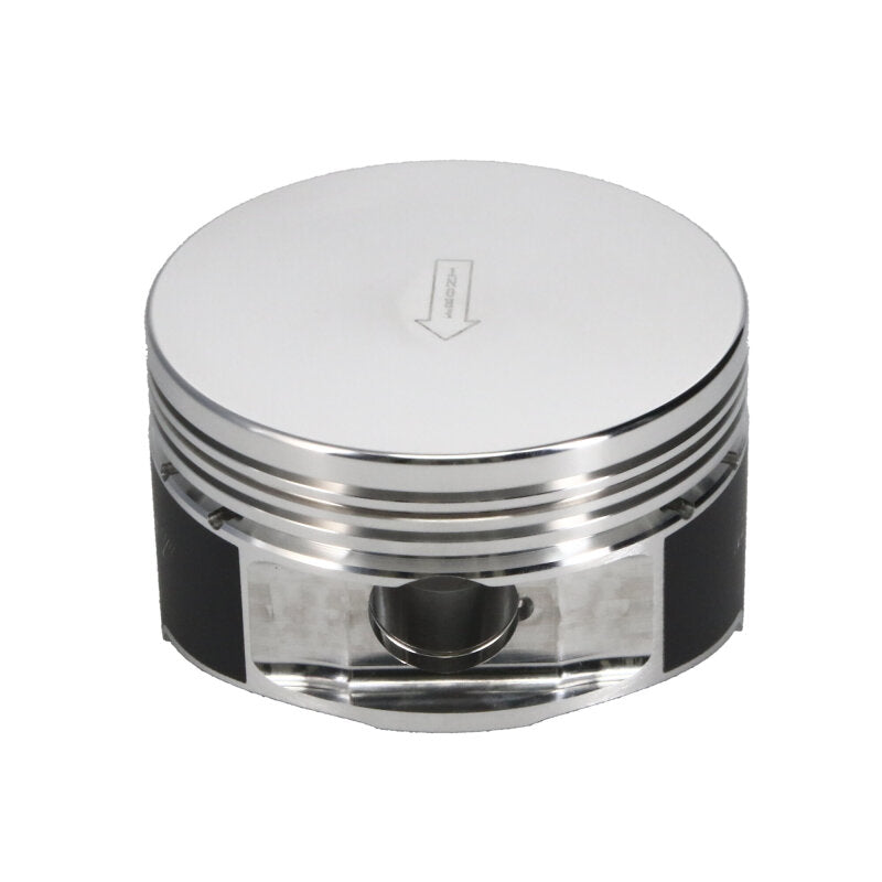 Manley Ford 4.6L/5.4L (3Valve) Flat Top Forged Aluminum 3.572in Bore 0cc Dome Piston Set - 594020C-8