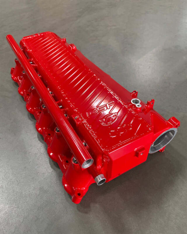 CSF BMW Gen 1 B58 Charge-Air-Cooler Manifold - Fire Engine Red - 8300FER