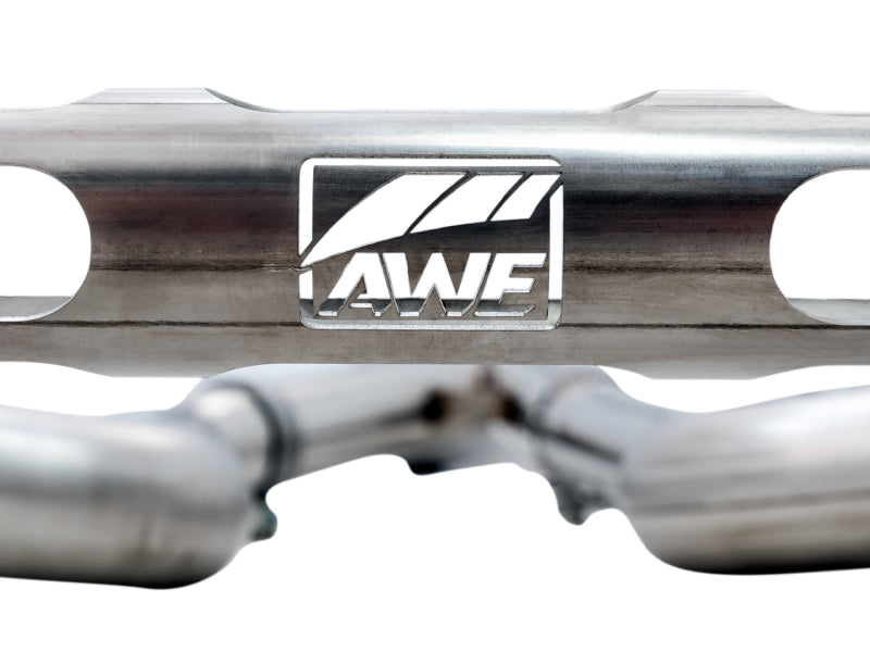 AWE Tuning BMW F8X M3/M4 Track Edition Cat-Back Exhaust - Diamond Black Tips - 3020-43087
