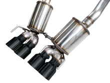 Load image into Gallery viewer, AWE Tuning C6 Chevrolet Corvette Z06/ZR1 Touring Edition Axle-Back Exhaust w/ Diamond Black Tips - 3015-43606