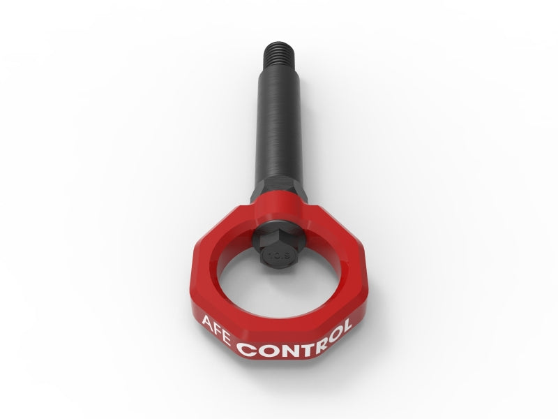 aFe Control Rear Tow Hook Red BMW F-Chassis 2/3/4/M - 450-502002-R