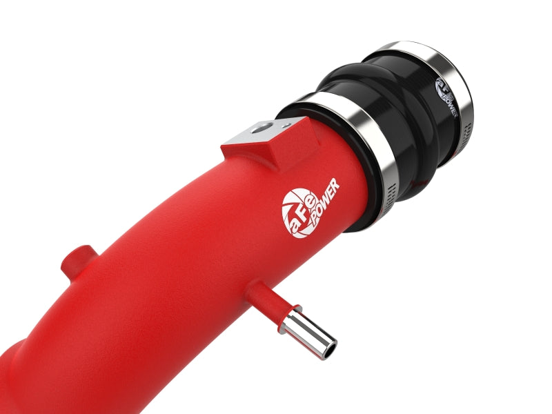 aFe BladeRunner Aluminum Hot and Cold Charge Pipe Kit Red Ford F-150 24-26 V6-2.7L (tt) - 46-20784-R