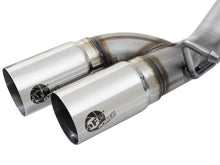 Load image into Gallery viewer, aFe Rebel Series CB 3in Middle Side Exit SS Exht w/Polish Tips 15-17 Chevy Colorado / GMC Canyon - 49-44061-P
