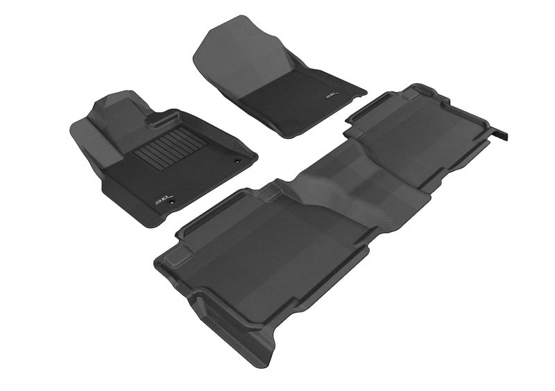 3D MAXpider 12-13 Toyota Tundra CrewMax Kagu Black Full Set - L1TY15101509