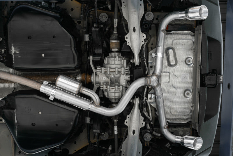 MBRP 2021+ Ford Bronco Sport (1.5L / 2.0L EcoBoost) 2.5in Res-Back Exhaust - Dual Rear - Alum. Steel - S5207AL