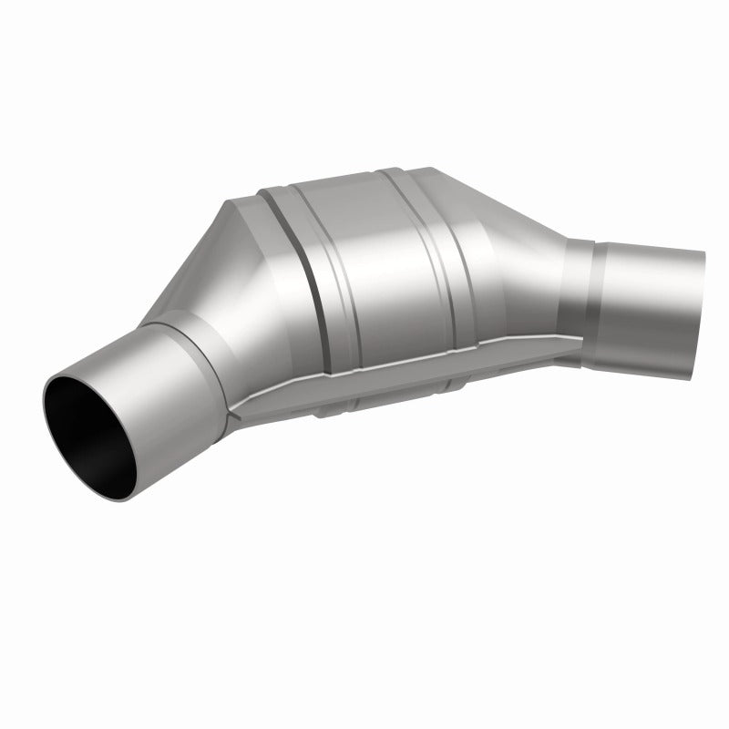 MagnaFlow Universal Catalytic Converter 2.50inch Angled In/Out FED - 94086