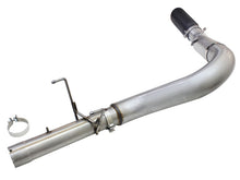Load image into Gallery viewer, aFe MACHForce XP Exhaust Large Bore 5in DPF-Back SS 13-15 Dodge Trucks L6-6.7L (td) *Black Tip - 49-42051-1B