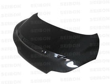 Load image into Gallery viewer, Seibon 08-09 Infiniti G37 2-door OEM Carbon Fiber Trunk Lid - TL0809INFG372D