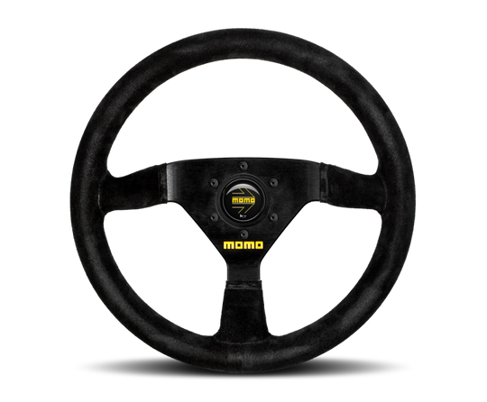 Momo MOD69 Steering Wheel 350 mm - Black Suede/Black Spokes - R1913/35S
