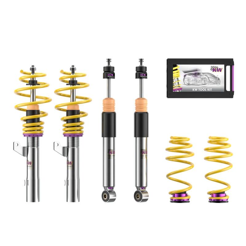KW Coilover Kit V3 Audi TT (8J) Coupe Quattro; all engines; w/ magnetic ride - 35281036