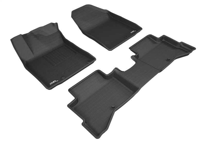 3D MAXpider 17-22 Kia Niro Kagu Black Full Set - L1KA04401509