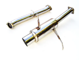 Invidia 93-97 Mazda RX-7 Turbo FD3S 76mm (101mm tip) Cat-back Exhaust - HS93ZR7GTP
