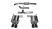 Load image into Gallery viewer, Corsa 2015-2021 Subaru WRX Cat Back Exhaust Black Quad 3.5in Tips *Sport* - 14857BLK