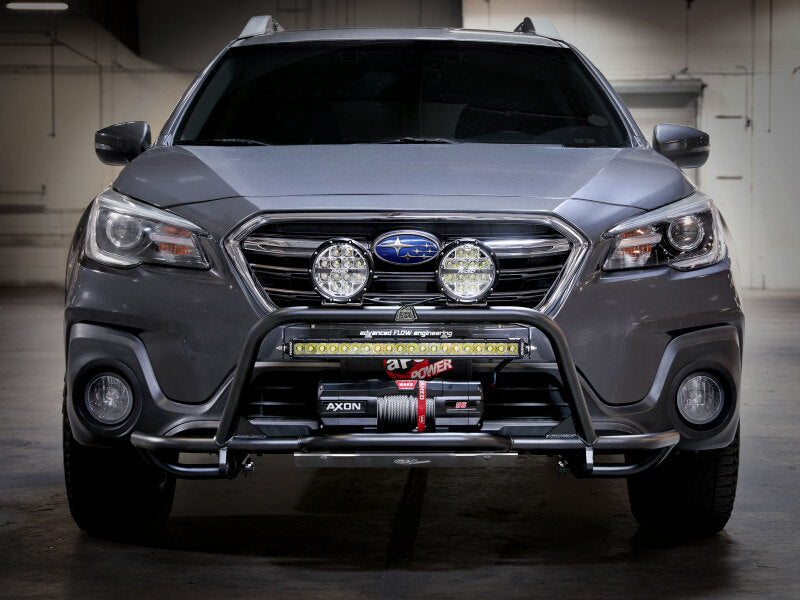 aFe POWER 15-19 Subaru Outback H4 2.5L / H6 3.6L Terra Guard Front Bumper w/ Winch Mount - 79-27011