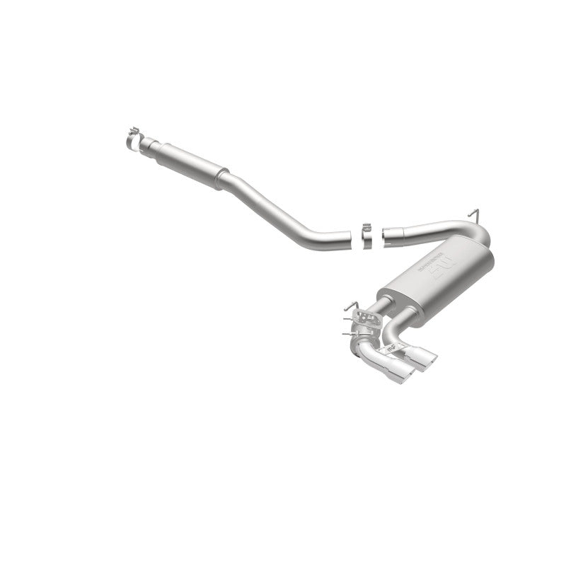 MagnaFlow CB SS 2.5/3in Dual Straight DS Rear Ext 3in Tip 12-15 BMW 328i /428i 2.0L Coupe Sedan - 19195
