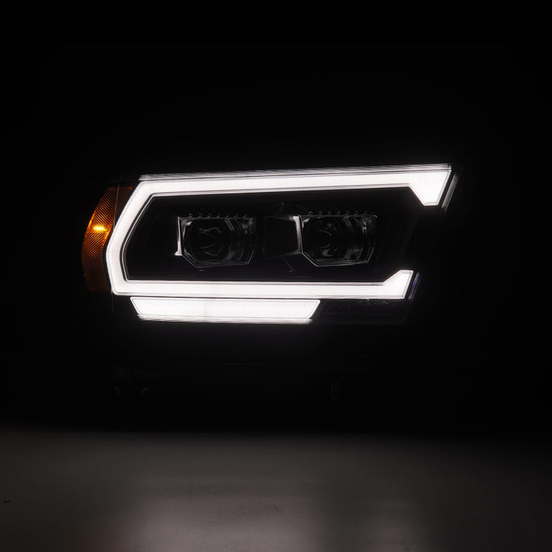 AlphaRex 19-22 Dodge Ram 1500 PRO-Series Projector Headlights Black w/Seq Signal/DRL - 880574