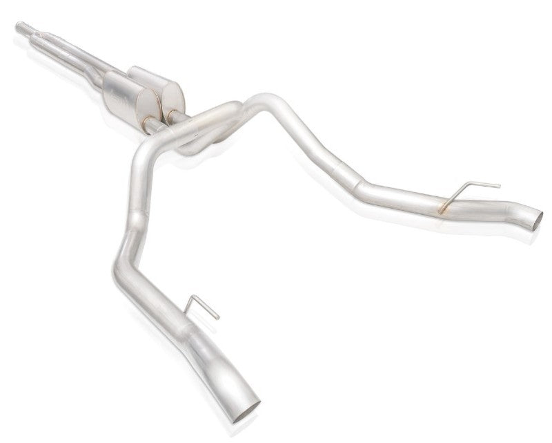 Stainless Works 2019+ Chevrolet Silverado 5.3L 3in Legend Catback Y-Pipe (Use Factory Tips) - CT19CBUBYL