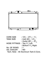 Load image into Gallery viewer, CSF 02-06 Acura RSX Radiator - 7000
