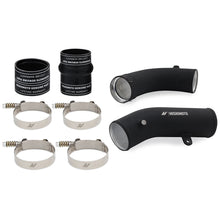 Load image into Gallery viewer, Mishimoto 17-19 GM 6.6L L5P Cold-Side Pipe and Boot Kit Wrinkle Black - MMICP-DMAX-17CWBK
