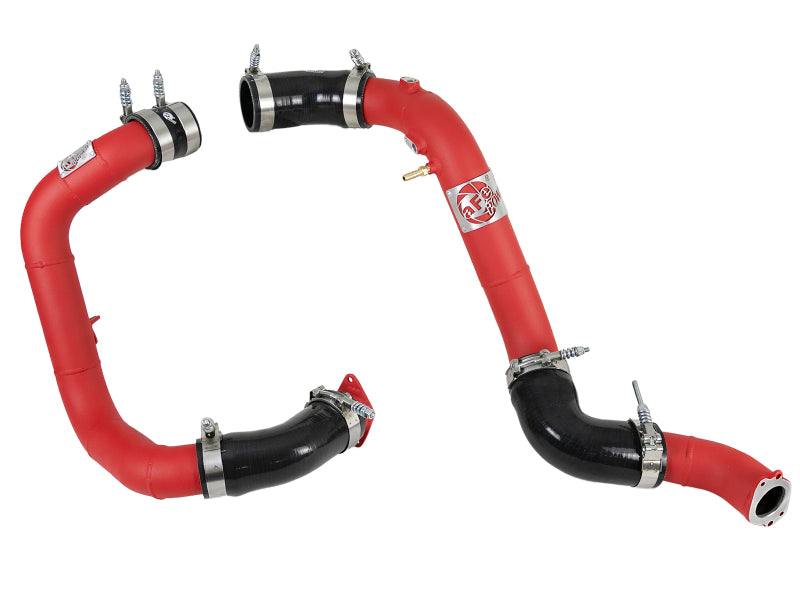 aFe Bladerunner 2.25in & 2.5in Intercooler Tubes Hot & Cold 16-18 Honda Civic I4-1.5L (t) - Red - 46-20344-R