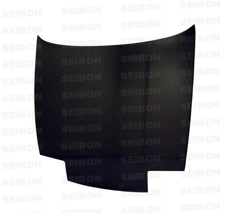 Seibon 89-94 Nissan 180SX/240SX OEM Carbon Fiber Hood - HD8994NS240-OE