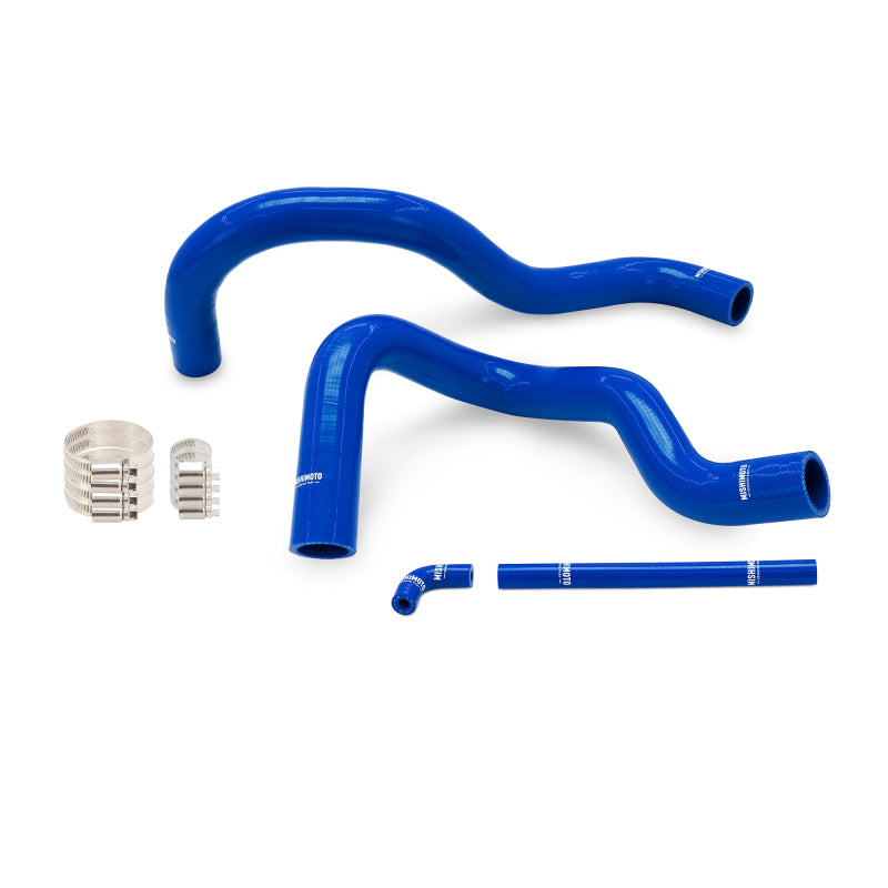 Mishimoto 95-04 Toyota Tacoma 2.4L - 2.7L (4WD Auto Only) Silicone Coolant Hose Kit - Blue - MMHOSE-TAC2427-95BL