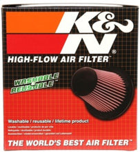 Load image into Gallery viewer, K&amp;N Universal Chrome Filter 6in Flange ID x 7.5in Base OD x 5in Top OD x 6in H - RC-4381