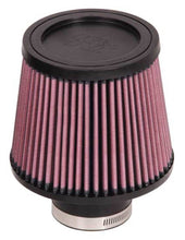 Load image into Gallery viewer, K&amp;N Universal Rubber Filter-Round Tapered 2.5in Flange ID x 6in Base OD x 5in Top OD x 5in Height - RU-5174