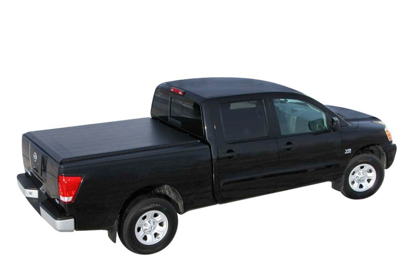Access Original 08-15 Titan Crew Cab 7ft 3in Bed (Clamps On w/ or w/o Utili-Track) Roll-Up Cover - 13199