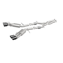 Load image into Gallery viewer, MagnaFlow SYS Cat-Back 2015-2017 Cadillac CTS-V 6.2L Quad 4in Carbon Fiber Tips - 19011