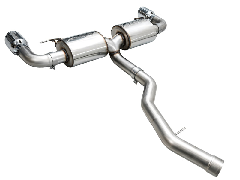 AWE Tuning 19-23 BMW 330i / 21-23 BMW 430i Base G2X Touring Axle-Back Exhaust - Chrome Silver - 3015-32429