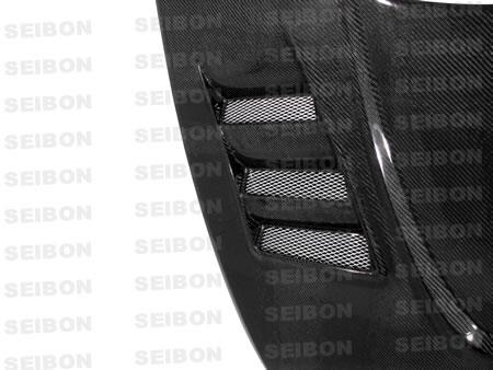 Seibon 04-08 Mazda RX8 TS Carbon Fiber Hood - HD0405MZRX8-TS