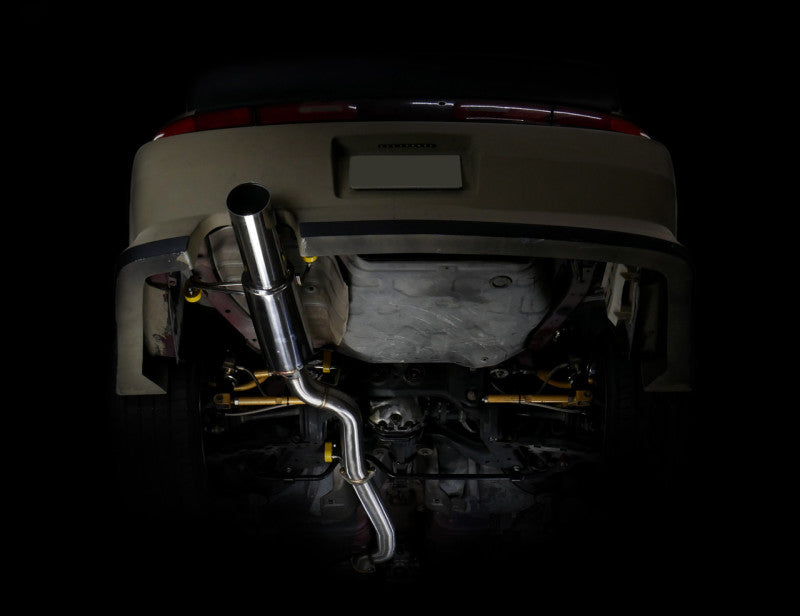 ISR Performance Series II - GT Single Exhaust System - Non Resonated - 95-98 Nissan 240sx (S14) - IS-S2GTNR-S14
