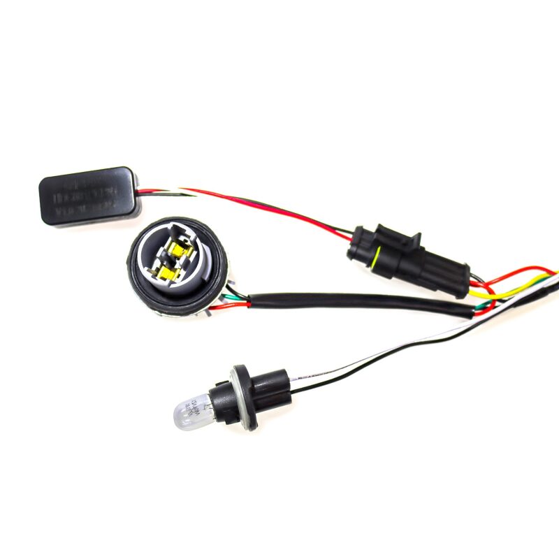 AlphaRex 13-18 Ram 1500/2500/3500 Stock LED Tail Lights to AlphaRex Tail Lights Converters - 640011