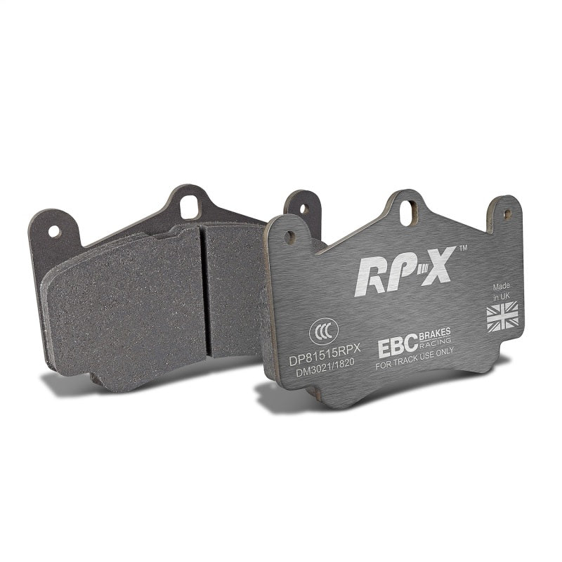 EBC Racing 03-05 Porsche 911 (996) Carrera 4S 3.6L (Cast Iron Rotor Only) RP-X Front Brake Pads - DP81515RPX