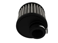 Load image into Gallery viewer, aFe MagnumFLOW Crankcase Vent Filter 1.25F x 3.75B x 3.75T x 3H - 18-02002D