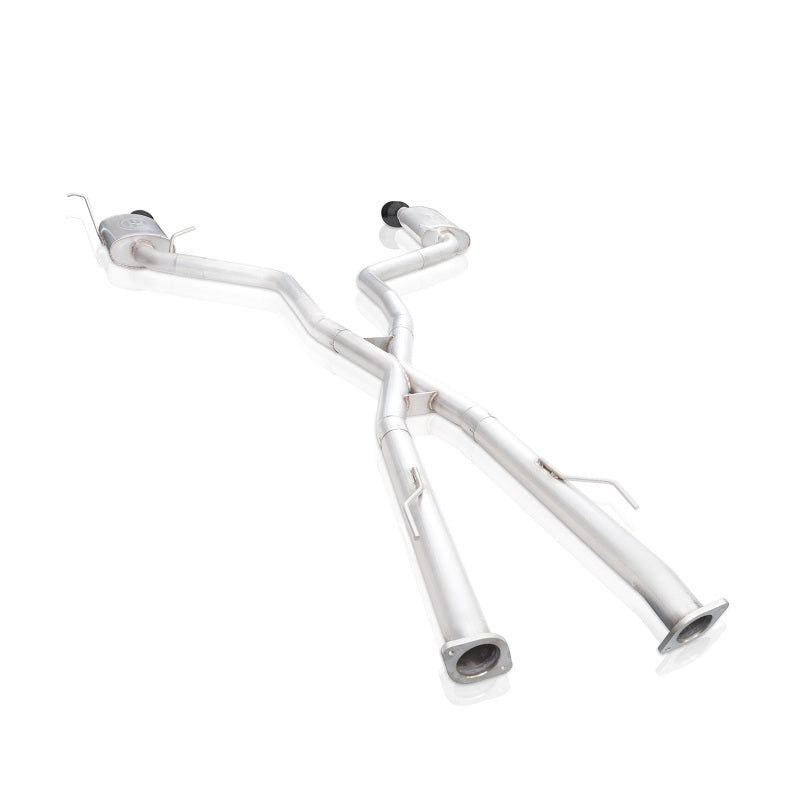 Stainless Works 18-19 Dodge Durango 6.4L Redline Catback Exhaust w/ Black Tips - DUR18CBR-B
