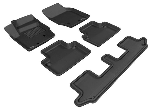 3D MAXpider 03-14 Volvo XC90 Kagu Black Full Set - L1VV00401509