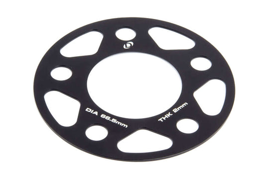Dinan Wheel Spacers - 5x112 - 66.5mm CB - 2mm Thick (Set of 2) - D210-2020