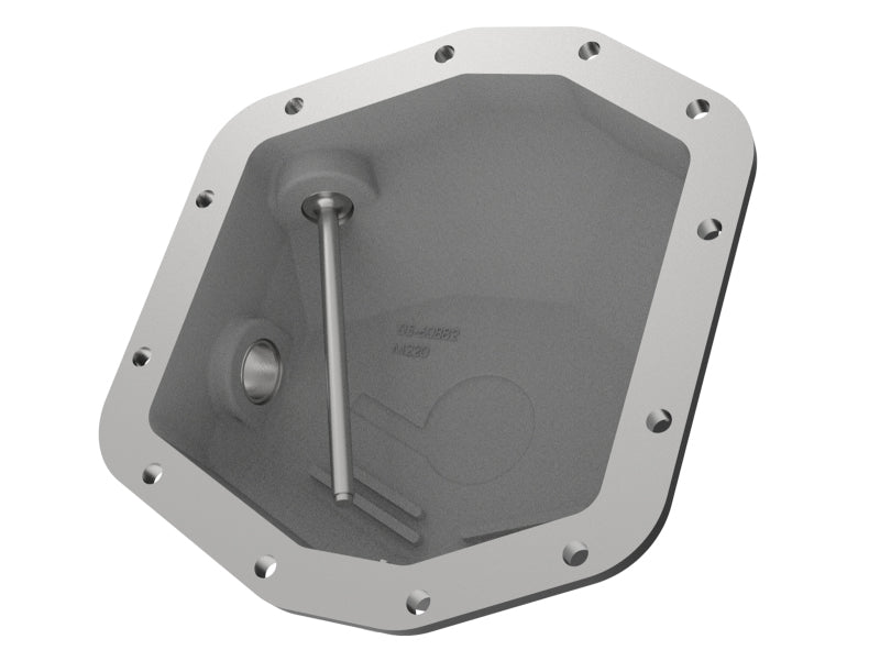 aFe Pro Series Rear Differential Cover Black 2018+ Jeep Wrangler (JL) V6 3.6L (Dana M220) - 46-71000B