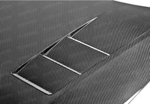 Load image into Gallery viewer, Seibon 12-13 Honda Civic 2dr TS-Style Carbon Fiber Hood - HD1213HDCV2D-TS