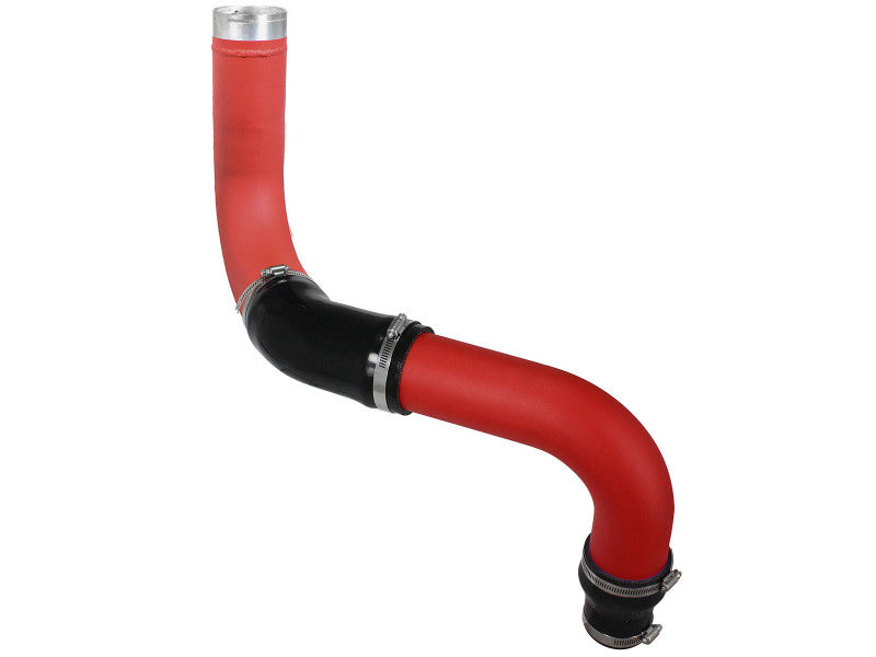 aFe Bladerunner 3in Red Intercooler Cold Side w/ Couplings Ram 1500 EcoDiesel 2014 V6 3.0L - 46-20179-R